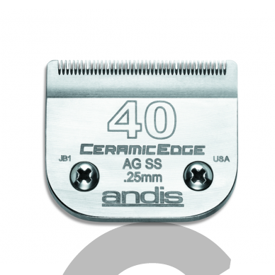 Andis CeramicEdge nr 40SS - chirurginis peiliukas 0,25 m Andis CeramicEdge nr 40SS - chirurginis peiliukas 0,25 m