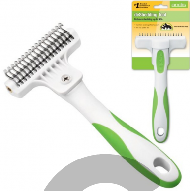 Andis DeShedding Tool - trimingavimo grėbliukas