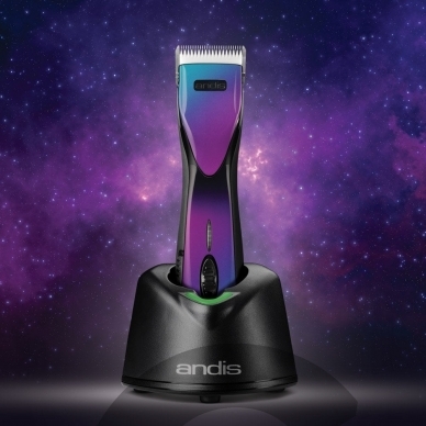 Andis Pulse ZR II Galaxy Limited Edition Clipper kirpimo mašinėlė. Violetinė Andis Pulse ZR II Galaxy Limited Edition Clipper kirpimo mašinėlė. Violetinė