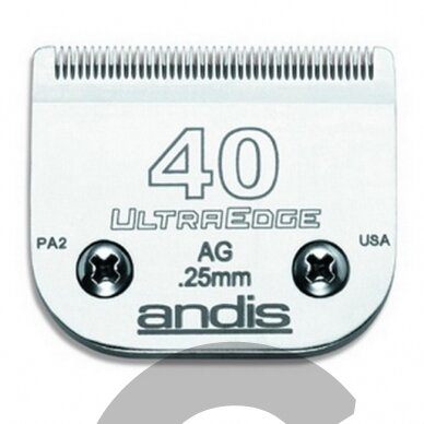 Andis UltraEdge nr 40 - Chirurginė galvutė 0,25mm
