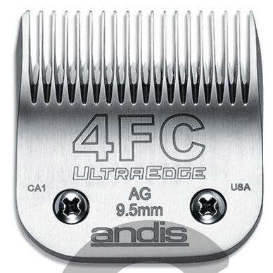 Andis UltraEdge nr 4FC - головка 9,5 мм, нержавеющая сталь Andis UltraEdge nr 4FC - головка 9,5 мм, нержавеющая сталь