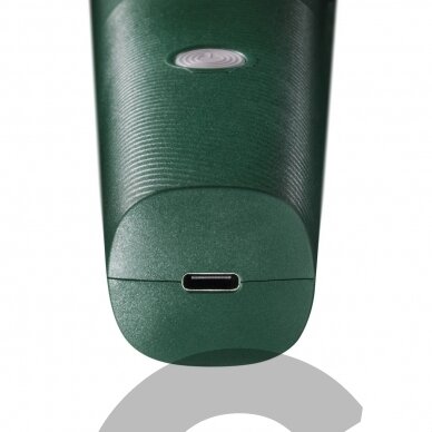 "Andis Vida Cordless Clipper" - belaidė mašinėlė su reguliuojama galvutė, įkraunama per USB-C jungtį 8