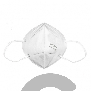 Apsauginė veido kaukė FFP2 - KN95 Respiratorius 3 Apsauginė veido kaukė FFP2 - KN95 Respiratorius 3