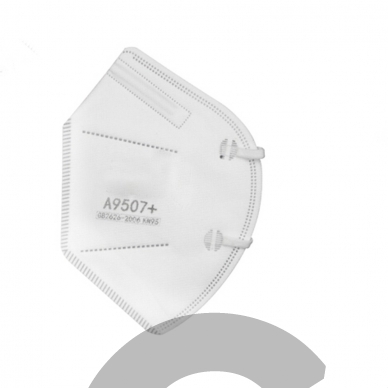 Apsauginė veido kaukė FFP2 - KN95 Respiratorius 6 Apsauginė veido kaukė FFP2 - KN95 Respiratorius 6