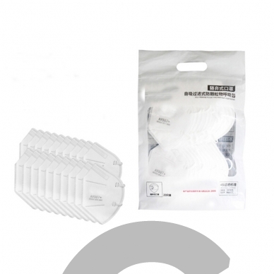 Apsauginė veido kaukė FFP2 - KN95 Respiratorius 7 Apsauginė veido kaukė FFP2 - KN95 Respiratorius 7
