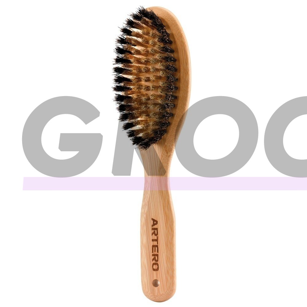 Artero Copper Bristle Brush - profesionalus kietas šepetys su vario ir natūraliais šerno šeriais