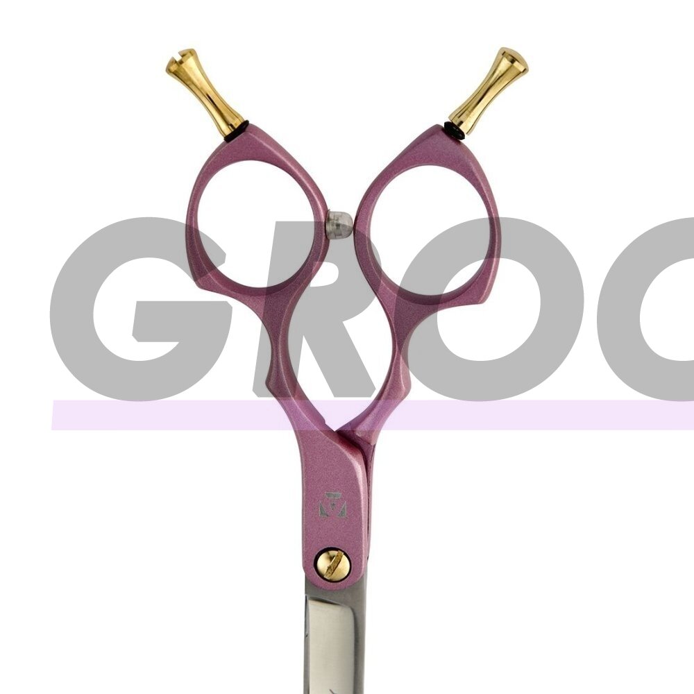 Artero Fusion Pink Curvy Scissors - profesionalios, lengvos "Asian Fusion" 7 colių kirpimo žirklės 1 Artero Fusion Pink Curvy Scissors - profesionalios, lengvos "Asian Fusion" 7 colių kirpimo žirklės 1
