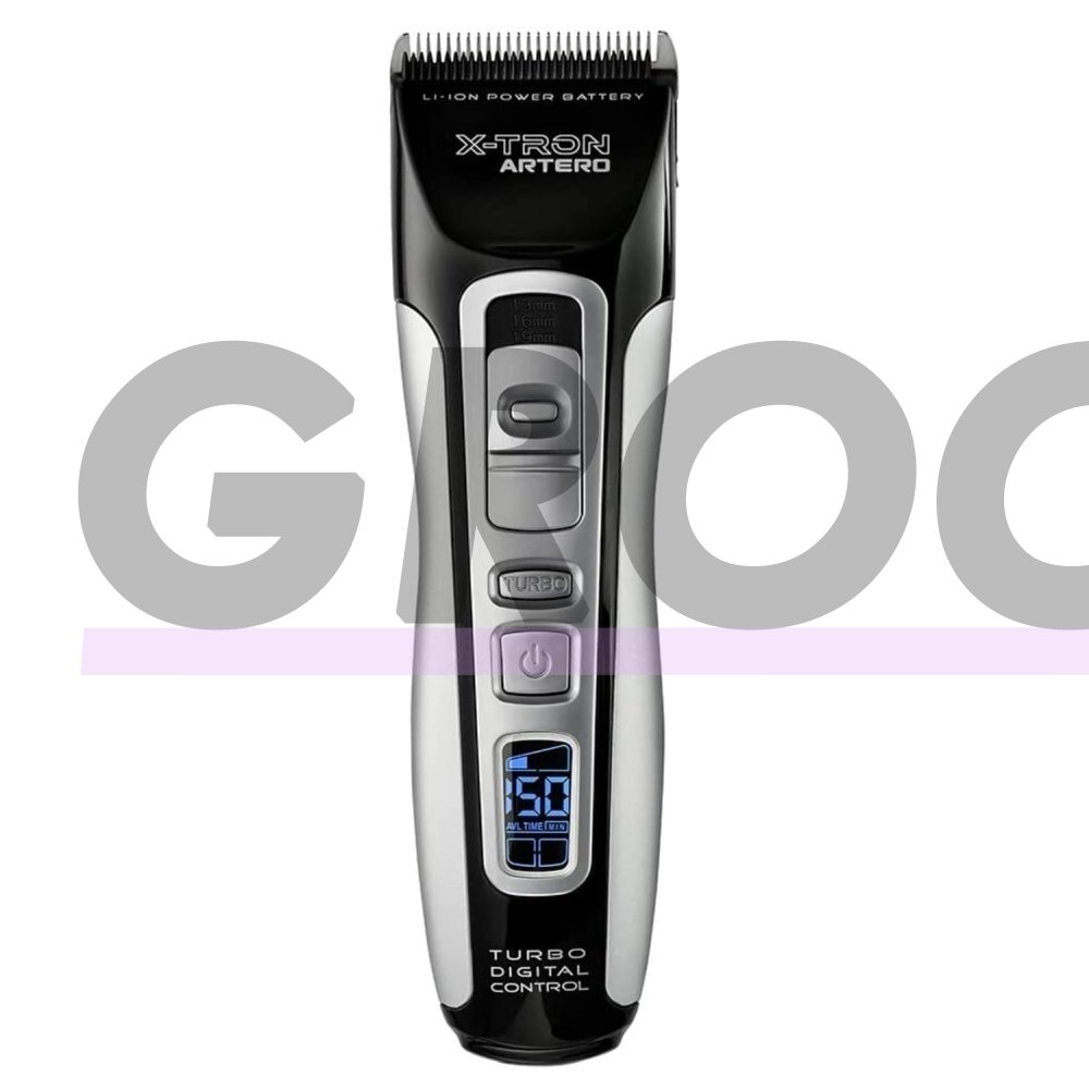 "Artero X-Tron Clipper" - 3 greičių belaidė mašinėlė su reguliuojama galvutė 1