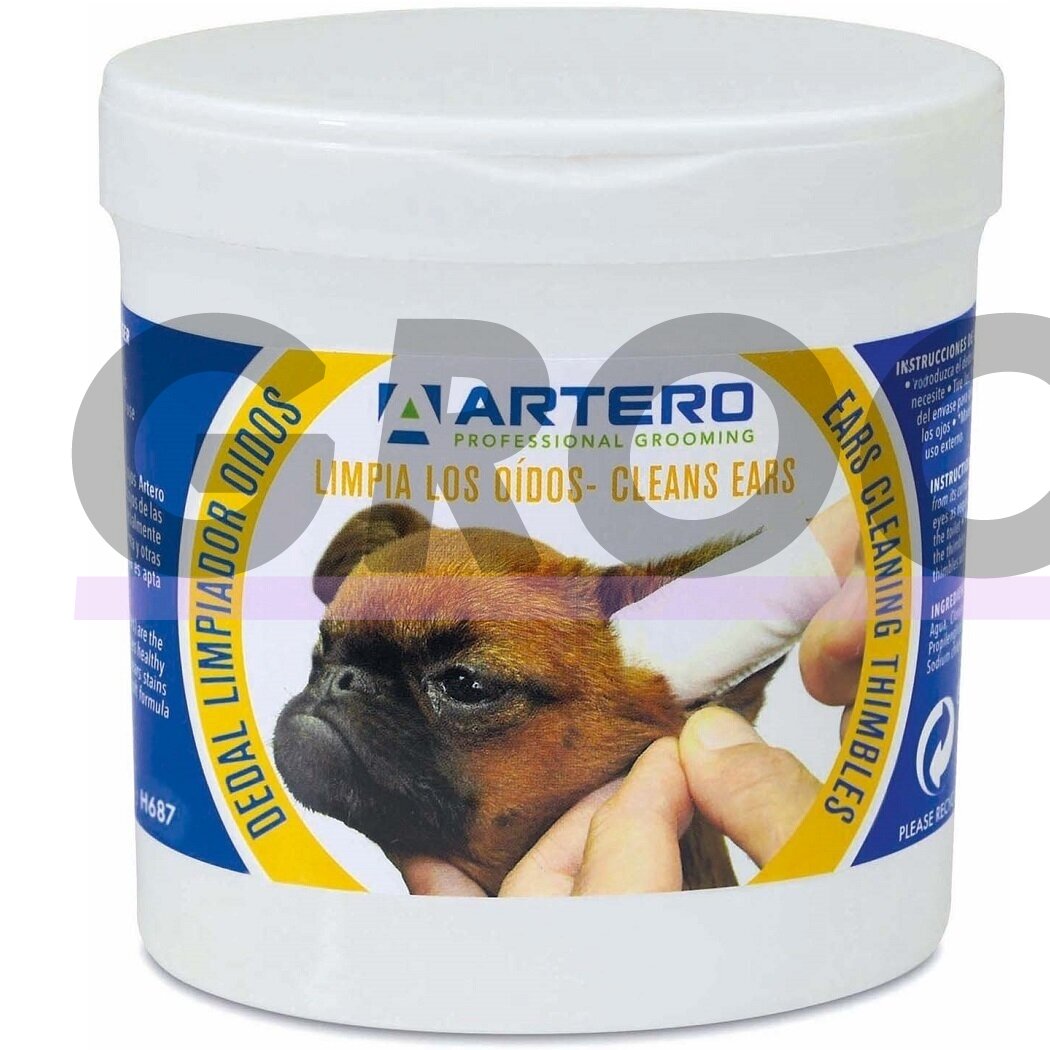 Artero Ears Cleaning Wipes 50vnt. - Ausų valymo servetėlės ​​šunims ir katėms