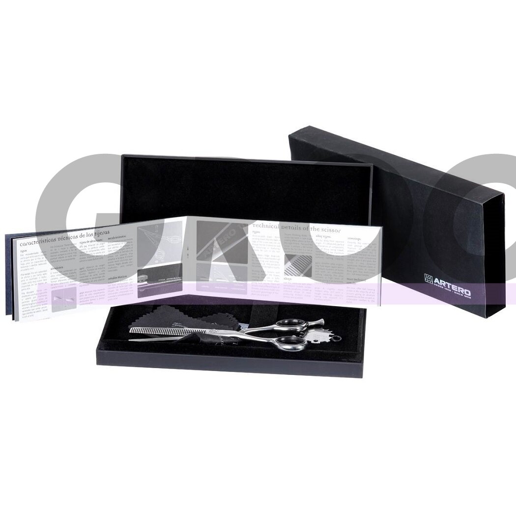 Artero Pro Thinning 6 "-vienpusės feliravimo žirklės, skirtos kairiarankiams, 40 dantukų. 2 Artero Pro Thinning 6 "-vienpusės feliravimo žirklės, skirtos kairiarankiams, 40 dantukų. 2