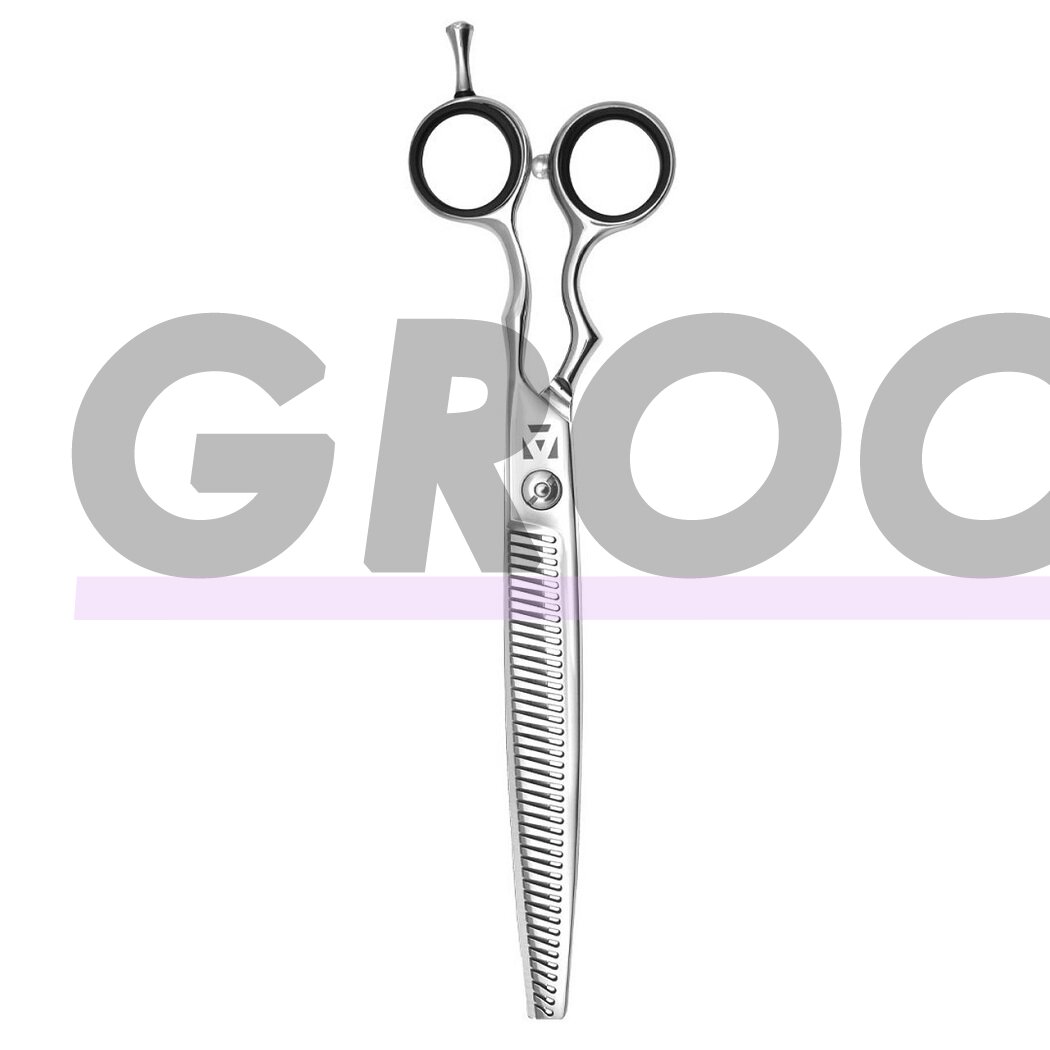 Artero Professional Alp Thinning 7.5 "-profesionalios vienpusės filiravimo žirklės su mikro pjūviu ant kiekvieno dantuko, 43 japoniško plieno dantukai. 5