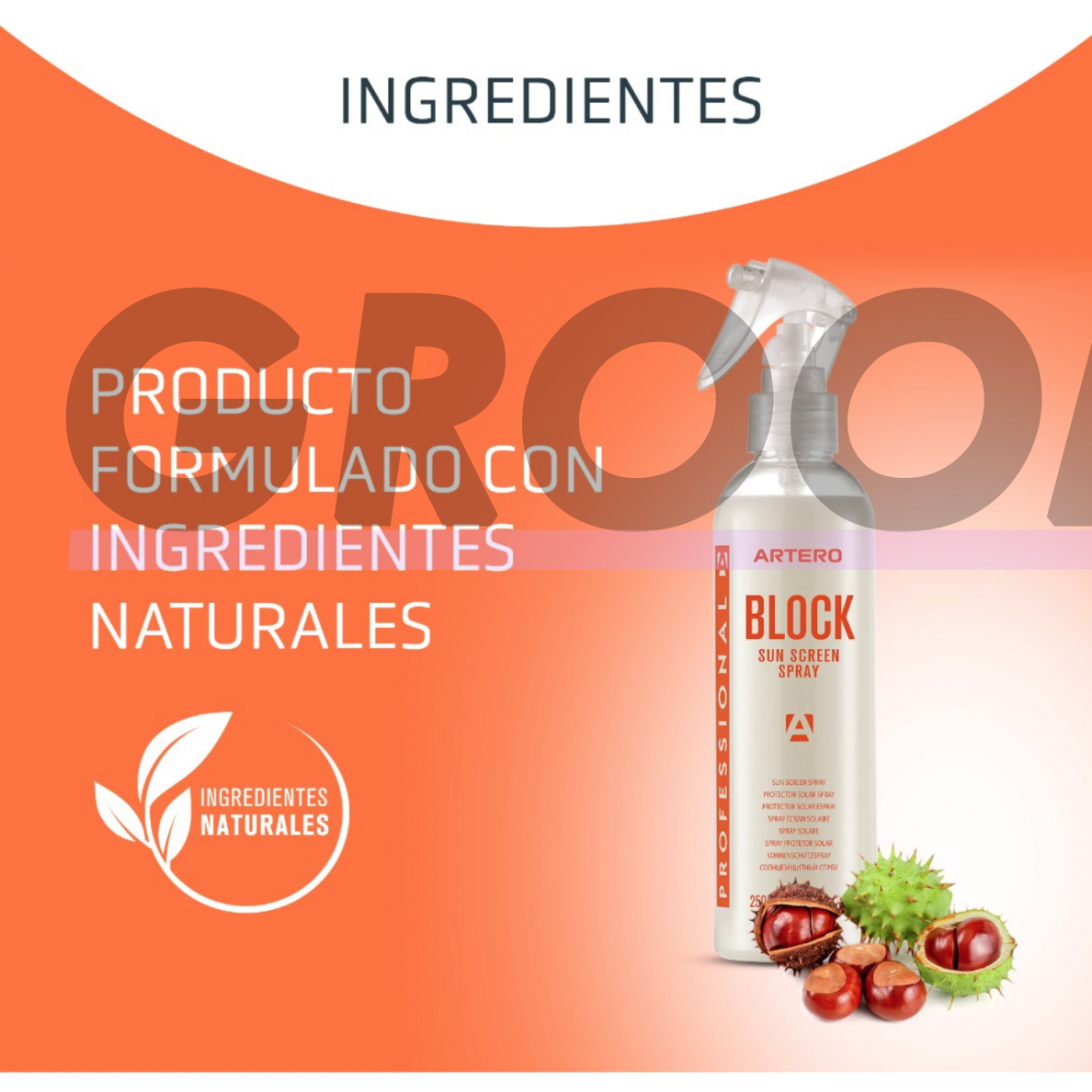 „Artero Block Sun Spray“ 250ml - apsauginis purškalas nuo saulės šunims 3