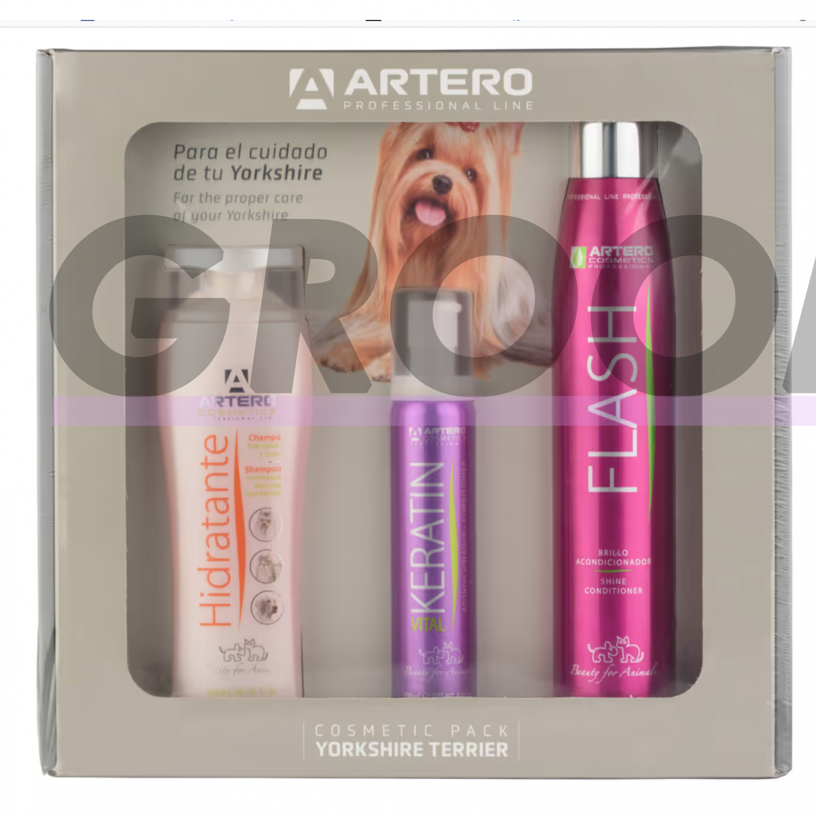 „Artero Cosmetic Pack Yorkshire Terrier“ - kosmetikos rinkinys ilgaplaukiams šunims 1 „Artero Cosmetic Pack Yorkshire Terrier“ - kosmetikos rinkinys ilgaplaukiams šunims 1
