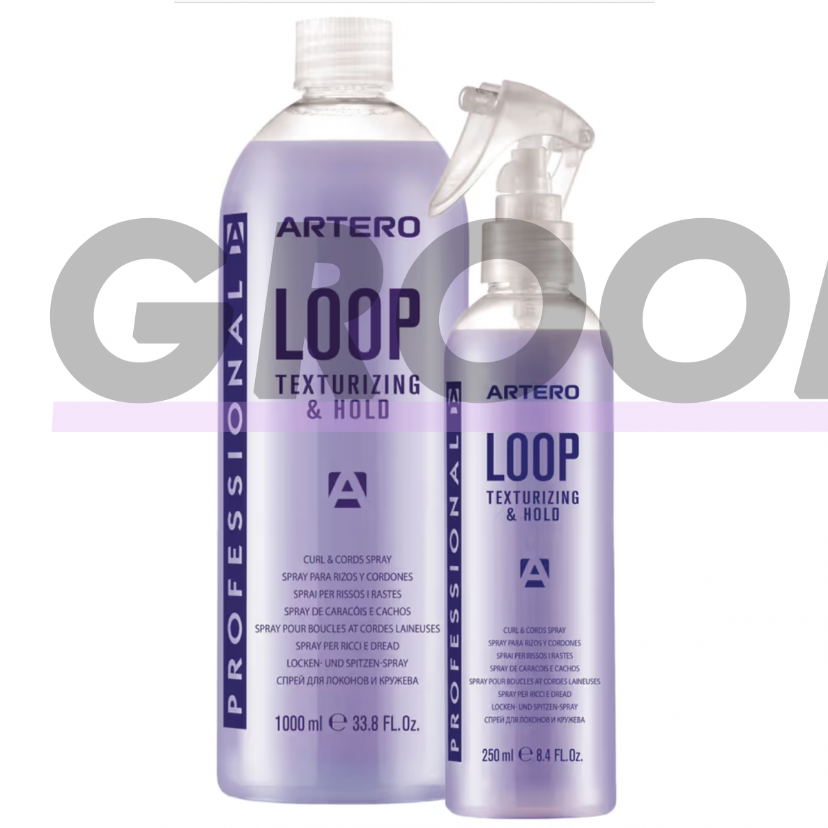 „Artero Loop Texturizing & Hold Spray“ - tekstūrinis purškiklis garbanotiems ir banguotiems šunų plaukams