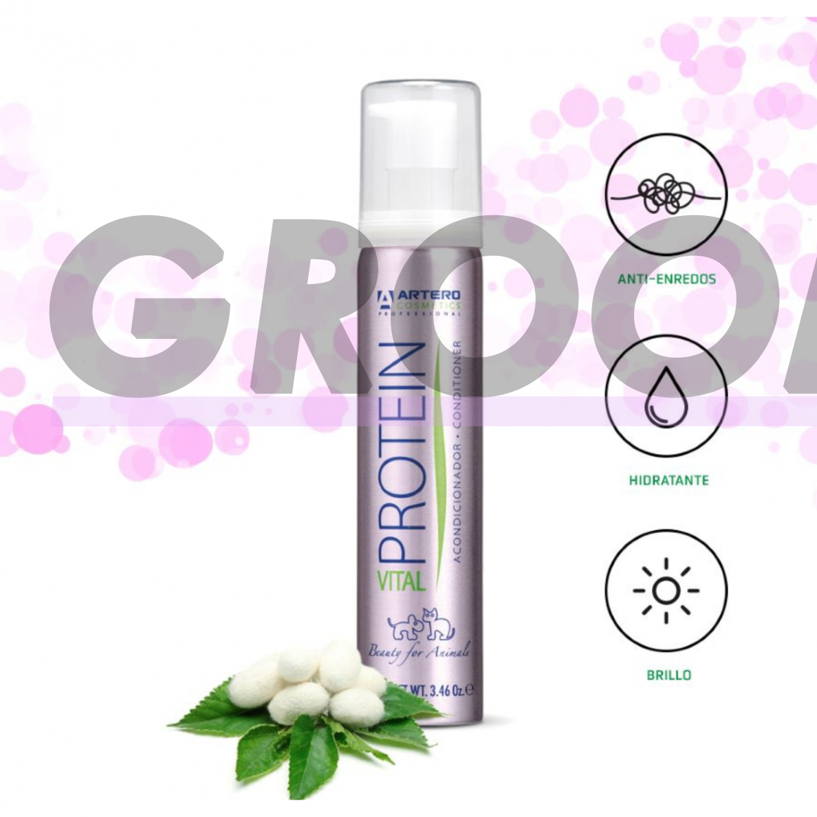Artero Protein Vital - кондиционер с протеиновыми добавками и шелком 3