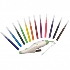"Artero Kit Make Up" - spalvinimo rinkinys, patogus mini aerografas + 12 spalvų