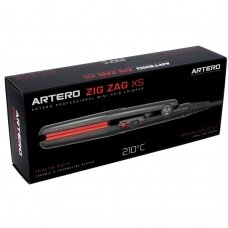 "Artero XS Zig-Zag Advanced 15cm" - profesionalios mini plaukų žnyplės