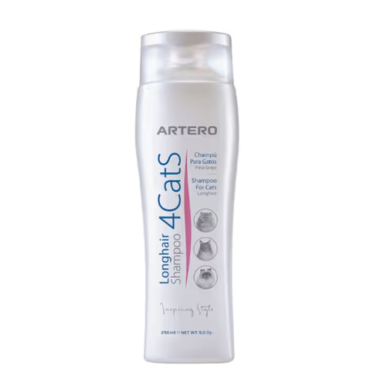 Artero 4Cats Long Hair Shampoo 250ml - šampūnas ilgaplaukėms katėms Artero 4Cats Long Hair Shampoo 250ml - šampūnas ilgaplaukėms katėms