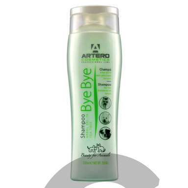 „Artero Bye Bye Shampoo“ - šampūnas nuo blusų ir erkių, skirtas šunims ir katėms „Artero Bye Bye Shampoo“ - šampūnas nuo blusų ir erkių, skirtas šunims ir katėms