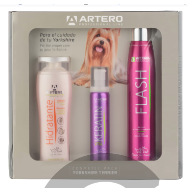 „Artero Cosmetic Pack Yorkshire Terrier“ - kosmetikos rinkinys ilgaplaukiams šunims