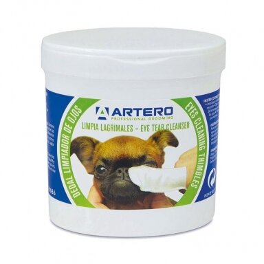 Artero Eye Cleaning Wipes 50vnt. - akių valymo servetėlės šunims ir katėms Artero Eye Cleaning Wipes 50vnt. - akių valymo servetėlės šunims ir katėms