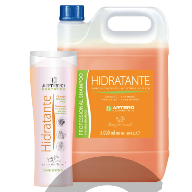 „Artero Hidratante Moisture Bath“ - šampūnas ilgaplaukiams šunims ir katėms „Artero Hidratante Moisture Bath“ - šampūnas ilgaplaukiams šunims ir katėms