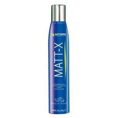 „Artero Matt-X“ 300 ml - antistatinė šukavimo priemonė šunims ir katėms
