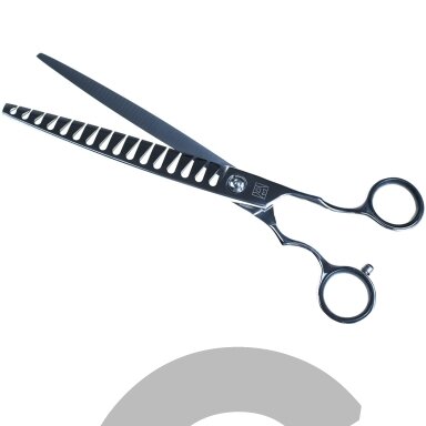 Artero Professional Alp Chunkers 7,5" - profesionalios vienpusės filiravimo žirklės su mikro pjūviu ant kiekvieno dantuko, japoniško plieno 16 dantukų Artero Professional Alp Chunkers 7,5" - profesionalios vienpusės filiravimo žirklės su mikro pjūviu ant kiekvieno dantuko, japoniško plieno 16 dantukų