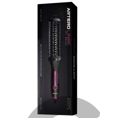 "Artero Unik Curl & Straight Hot Brush" - profesionalus elektrinis šepetys plaukams garbanoti arba tiesinti