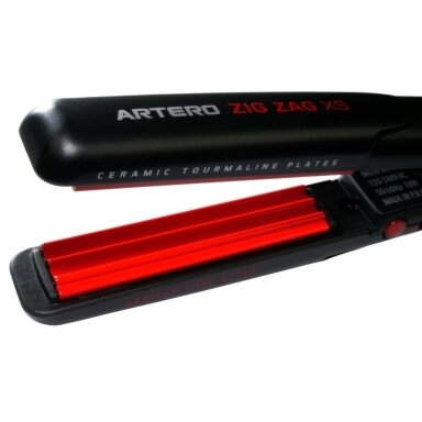 "Artero XS Zig-Zag Advanced 15cm" - profesionalios mini plaukų žnyplės