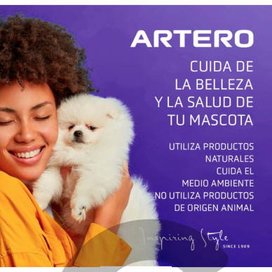 „Artero Blanc“ Shampoo - spalvą paryškinantis šampūnas šunims, skirtas baltam, juodam ir sidabriniam kailiui 5