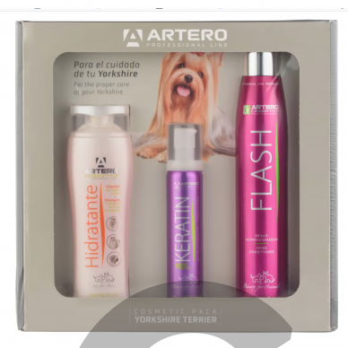 „Artero Cosmetic Pack Yorkshire Terrier“ - kosmetikos rinkinys ilgaplaukiams šunims 1 „Artero Cosmetic Pack Yorkshire Terrier“ - kosmetikos rinkinys ilgaplaukiams šunims 1