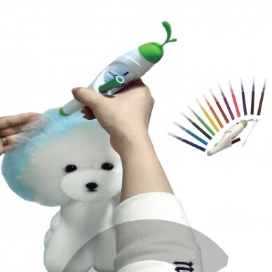 "Artero Kit Make Up" - spalvinimo rinkinys, patogus mini aerografas + 12 spalvų 1
