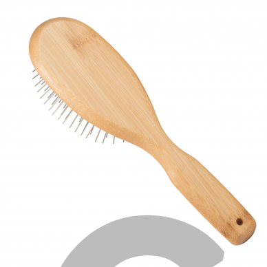"Artero Nature Super Soft Brush" - itin minkštas bambukinis šepetys su metaliniais smeigtukais 2 "Artero Nature Super Soft Brush" - itin minkštas bambukinis šepetys su metaliniais smeigtukais 2