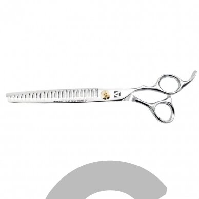 Artero One Chunker 7,5" - profesionalios vienpusės filiravimo žirklės 24 dantys Artero One Chunker 7,5" - profesionalios vienpusės filiravimo žirklės 24 dantys