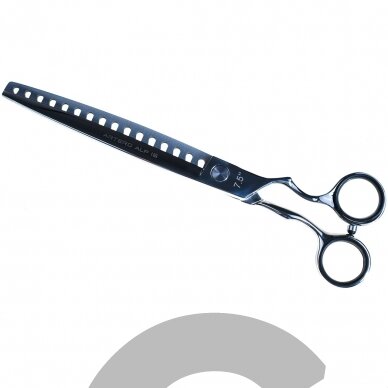 Artero Professional Alp Chunkers 7,5" - profesionalios vienpusės filiravimo žirklės su mikro pjūviu ant kiekvieno dantuko, japoniško plieno 16 dantukų 2 Artero Professional Alp Chunkers 7,5" - profesionalios vienpusės filiravimo žirklės su mikro pjūviu ant kiekvieno dantuko, japoniško plieno 16 dantukų 2