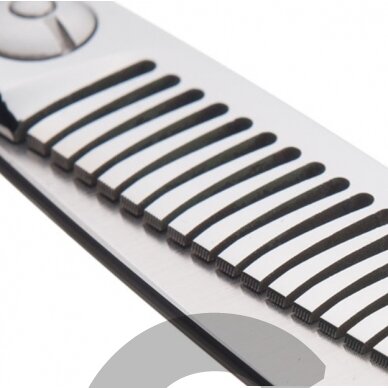 „Artero Professional Alp Thinning 6“-profesionalios vienpusės filiravimo žirklės su mikro pjūviu ant kiekvieno dantuko, japoniško plieno 29 dantukai 1 „Artero Professional Alp Thinning 6“-profesionalios vienpusės filiravimo žirklės su mikro pjūviu ant kiekvieno dantuko, japoniško plieno 29 dantukai 1