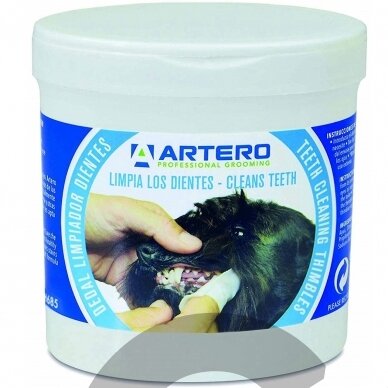 Artero Teeth Cleaning Wipes - dantų valymo servetėlės Artero Teeth Cleaning Wipes - dantų valymo servetėlės
