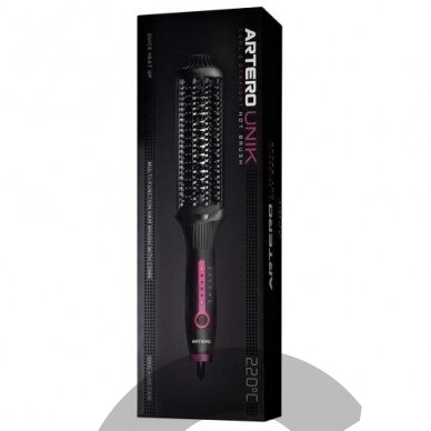 "Artero Unik Curl & Straight Hot Brush" - profesionalus elektrinis šepetys plaukams garbanoti arba tiesinti 1