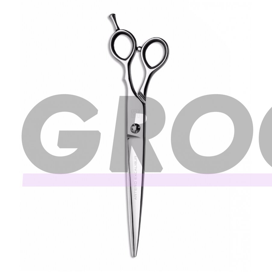 „Artero Excalibur Scissor 7“- profesionalios tiesios žirklės iš japoniško plieno, aštrūs kirpimo kraštai. „Artero Excalibur Scissor 7“- profesionalios tiesios žirklės iš japoniško plieno, aštrūs kirpimo kraštai.