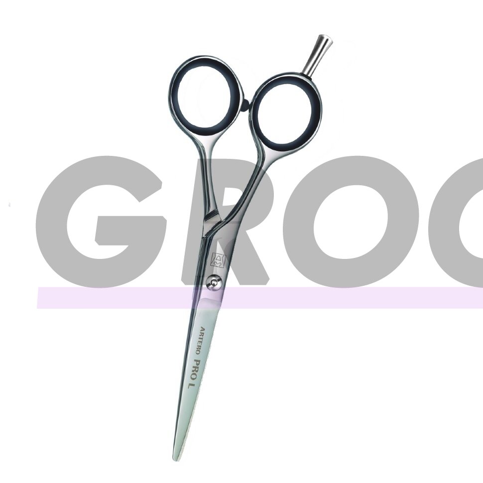 „Artero Pro Left Scissors 6“- profesionalios tiesios žirklės iš japoniško plieno. „Artero Pro Left Scissors 6“- profesionalios tiesios žirklės iš japoniško plieno.