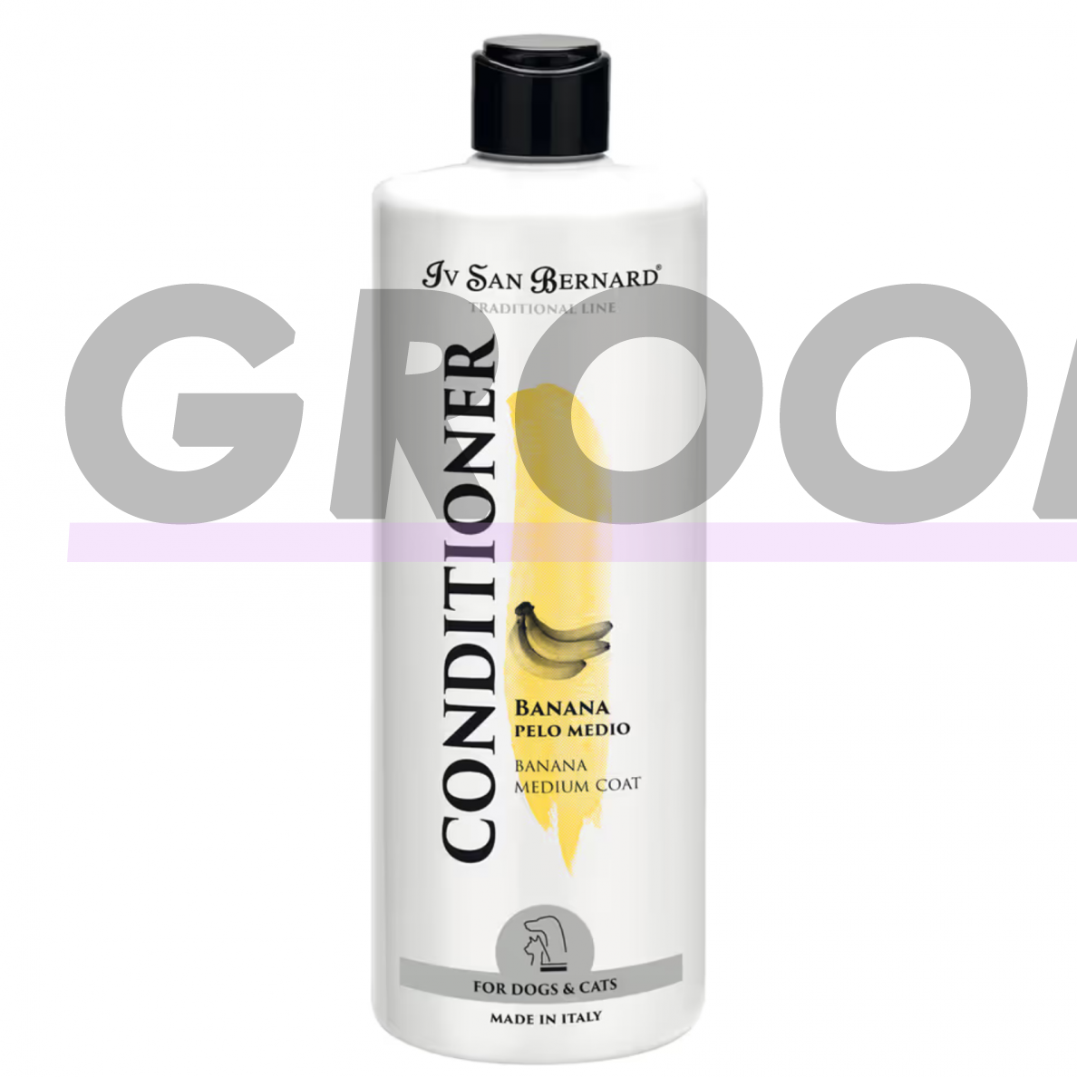 Iv San Bernard Banana Conditioner - Bananų kondicionierius šunims ir katėms su pusilgiais ir šiurkščiais plaukais 2 Iv San Bernard Banana Conditioner - Bananų kondicionierius šunims ir katėms su pusilgiais ir šiurkščiais plaukais 2