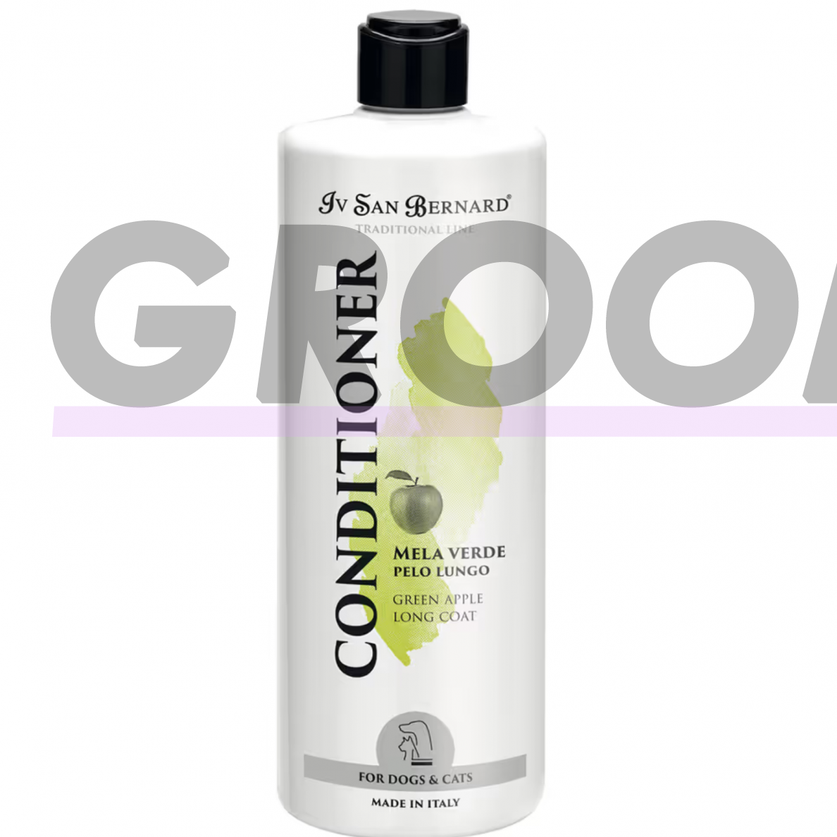 Iv San Bernard Mela Verde Green Apple Conditioner - žalių obuolių kondicionierius ilgaplaukėms veislėms 2