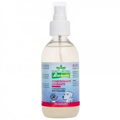 Baldecchi Conditioner and Polisher - dviejų fazių preparatas, maitina ir suteikia blizgesį kailiui