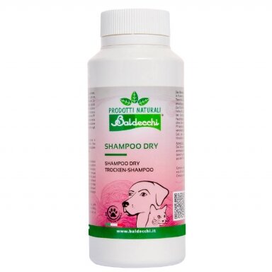 Baldecchi Dry Shampoo - sausas šampūnas miltelių pavidalu Baldecchi Dry Shampoo - sausas šampūnas miltelių pavidalu