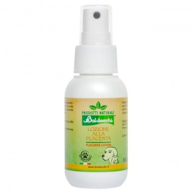 Baldecchi Placenta Lotion - preparatas, apsaugantis nuo plaukų slinkimo, su placenta ir čiobrelių ekstraktu