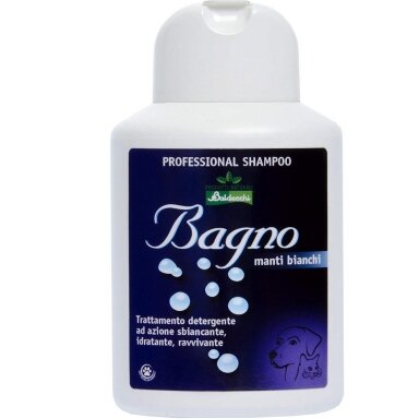 Baldecchi White Hair Bath Shampoo - šviesinantis šampūnas baltam ir šviesiam kailiui Baldecchi White Hair Bath Shampoo - šviesinantis šampūnas baltam ir šviesiam kailiui