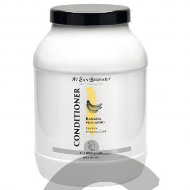 Iv San Bernard Banana Conditioner - Bananų kondicionierius šunims ir katėms su pusilgiais ir šiurkščiais plaukais 3