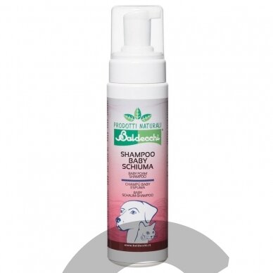 Baldecchi Baby Shampoo - sausas šampūnas šuniukams ir kačiukams Baldecchi Baby Shampoo - sausas šampūnas šuniukams ir kačiukams
