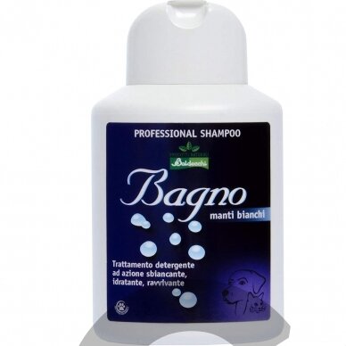 Baldecchi White Hair Bath Shampoo - šviesinantis šampūnas baltam ir šviesiam kailiui Baldecchi White Hair Bath Shampoo - šviesinantis šampūnas baltam ir šviesiam kailiui